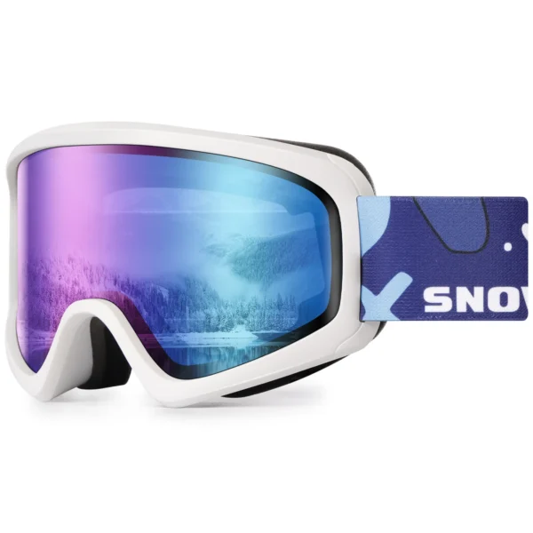 Premium Goggle with Nose Cover – Tinted, Anti-Fog Lenses with UV Protection